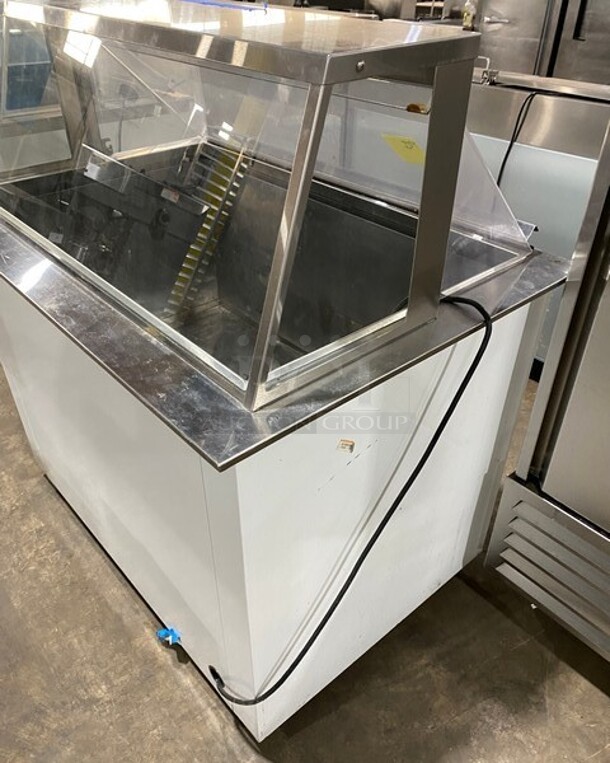 C Nelson Stainless Steel Commercial Floor Style Ice Cream Dipping Cabinet! MODEL BD6DIPRB 115V  - Image 2 of 8