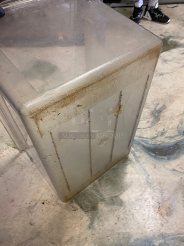 Clear Poly Multi-Purpose Storage Bin! - Image 4 of 5