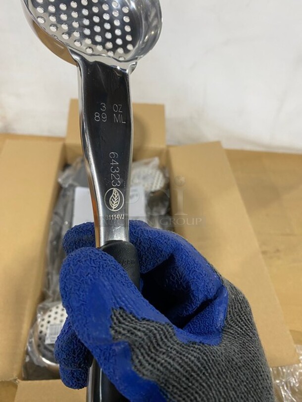 Stainless Steel Perforated Laddle! 6x Your Bid! - Image 6 of 8