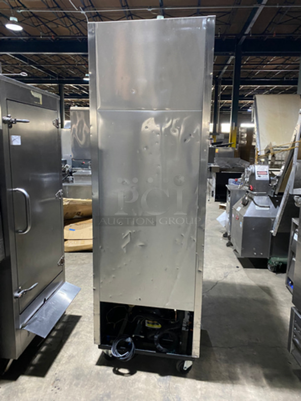 True Single Door Reach-In Freezer! With Poly Coated Racks! Solid Stainless Steel! On Casters! Model: T23F SN: 7778865 115V 60HZ 1 Phase - Image 2 of 9
