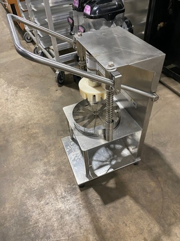 NICE! ALL ONE MONEY! Edible Arrangements Commercial Fruit/Vegetable Slicer/Cutter Machine! All Stainless Steel! With Slicer/Cutter Shape Attachments! Perfect For Edible Arrangements! - Image 3 of 9