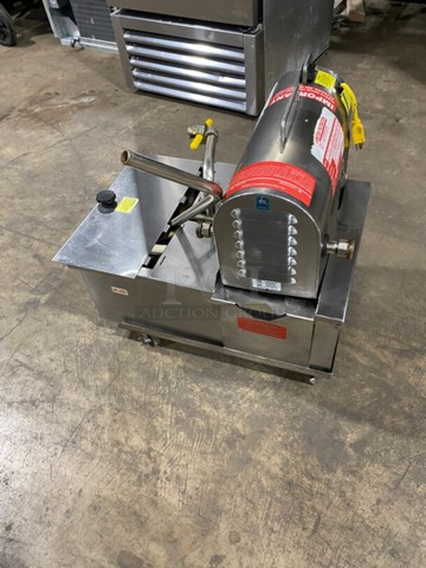 DON'T REGRET IT! NICE, R.F. HUNTER Stainless Steel Commercial Portable Oil Filtration System! MODEL HF80 110-115V/60HZ/ 1 Phase - Image 4 of 8