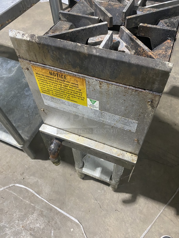 Star Ultra Max Stainless Steel Commercial Natural Gas Powered Two Tier Multi Step 2 Burner Range! ON Equipment With Legs With undershelf! MODEL:600TB3012G! - Image 7 of 7