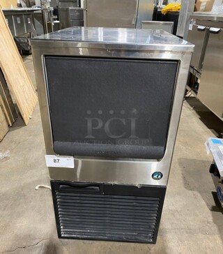 Hoshizaki Stainless Steel Commercial Self-Contained Ice Machine! MODEL KM-61BAH SN: E05035A 