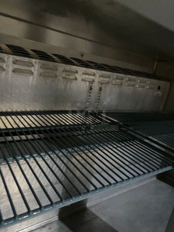 Continental Commercial 2 Door Worktop/Lowboy Freezer! With Poly Coated Racks! All Stainless Steel! On Casters! Model: SW48 SN: 150B0971 115V 60HZ 1 Phase - Image 6 of 8