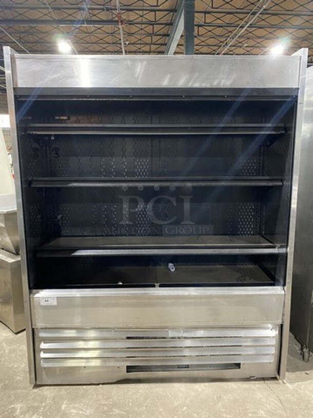 Structural Concepts Commercial 72 Inch Refrigerated Open Grab-N-Go Case Merchandiser! Model B62EW Serial 0261577! 220V 1 Phase! 