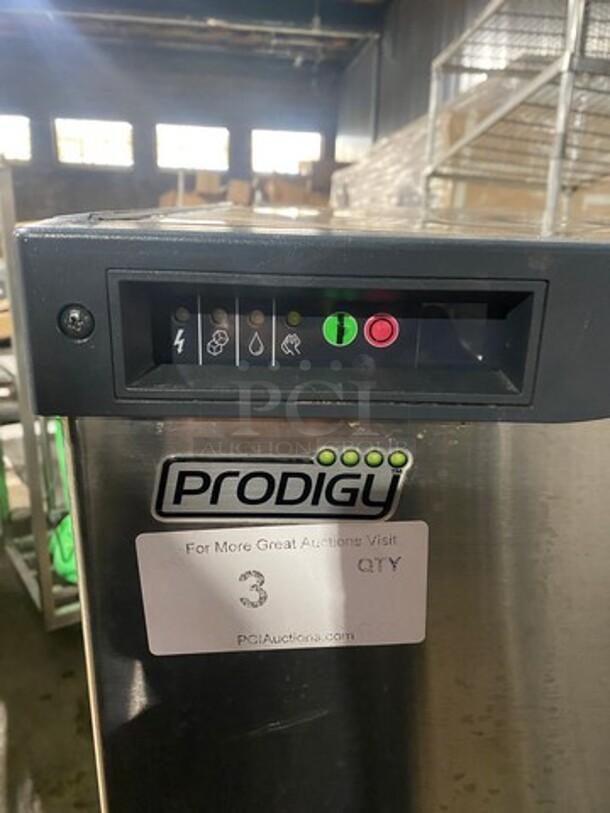 WOW! Scotsman Prodigy Commercial Ice Making Machine! On Commercial Ice Bin! Model C0322MA1B Serial 10031320012765! 115V 1Phase! On Legs! - Image 7 of 9