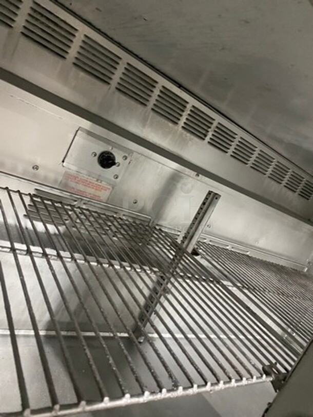 Beverage Air Commercial 2 Door Lowboy/Worktop Cooler! All Stainless Steel! On Casters! Model: WTR60A SN: 5902580 115V 60HZ 1 Phase - Image 6 of 8
