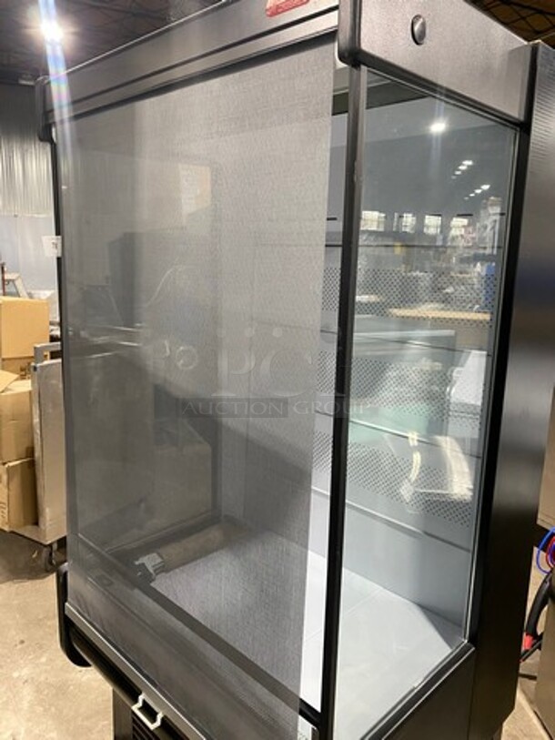 NICE! NEW!  Parisi Royal Commercial Refrigerated Open Grab-N-Go Case Merchandiser! With View Through Sides! With Front Cover! - Image 8 of 8