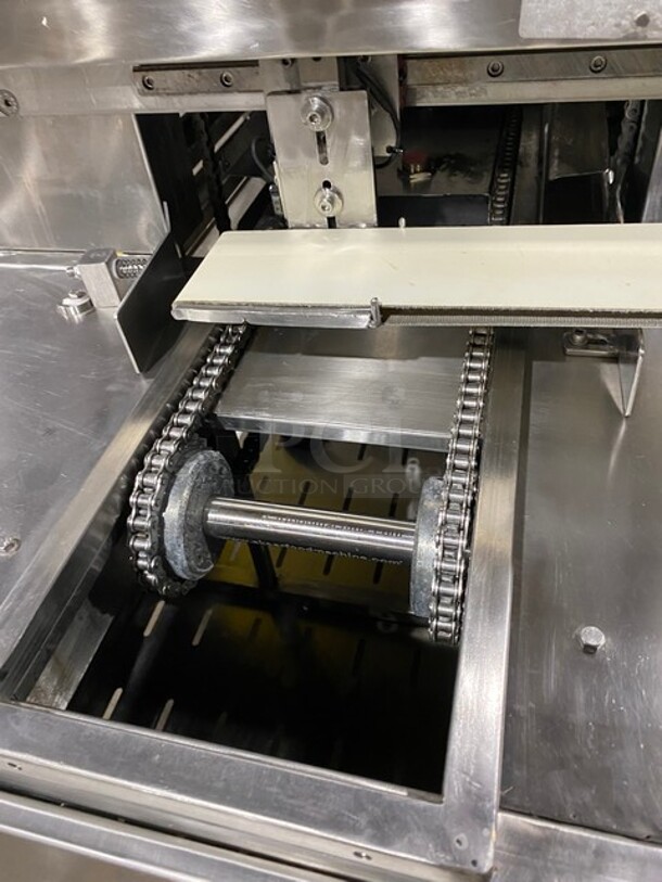 Great! Aksar Smart Food Productions Solutions Food Portioning/Cutting Machine! Machine All Stainless Steel!On Casters!  - Image 7 of 9