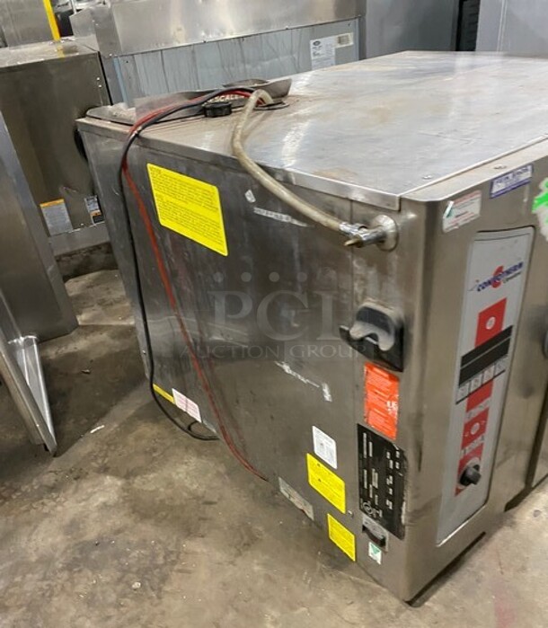 Cleveland Commercial Natural Gas Powered Combi Convection Oven! With View Through Door! All Stainless Steel! Model: OGS620 SN: WC0366007J01 - Image 2 of 8