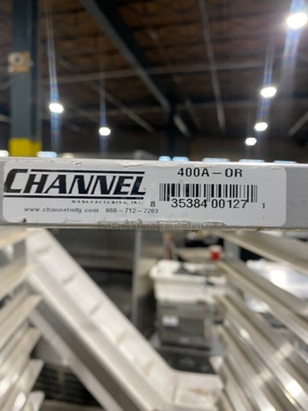 NEW! Channel Commercial Welded Pan Transport Rack! Model 400A On Casters! - Image 6 of 6