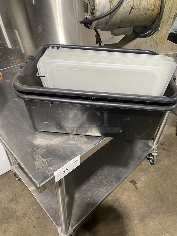 ALL ONE MONEY! Poly Food Bus Bins/Multi Size Food Pan Covers!   - Image 4 of 4