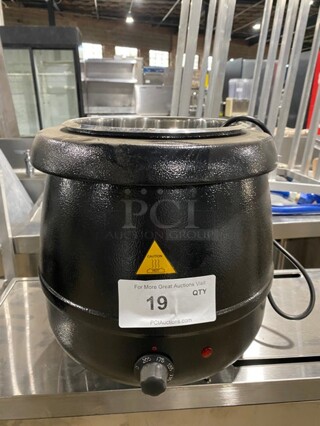 Glenray Commercial Countertop Food Warming Soup Kettle! Holds Up To 10.5Qts! MODEL 1021805 SN: 1013034 120V 60HZ