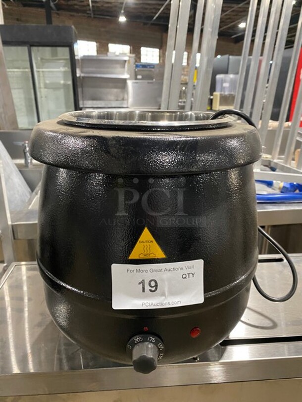 Glenray Commercial Countertop Food Warming Soup Kettle! Holds Up To 10.5Qts! MODEL 1021805 SN: 1013034 120V 60HZ - Item #1109000