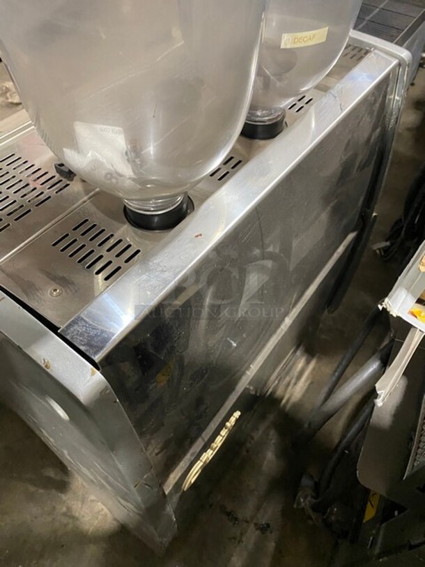 Commercial Countertop Espresso Machine! With Coffee Bean Grinder! All Stainless Steel! Model: AK2AA SN:360152 220/230V - Image 4 of 10