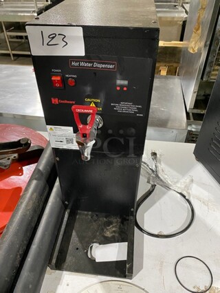 Grindmaster Commercial Countertop Hot Water Dispenser! Model: HWD2 SN: L250701 120V 1 Phase