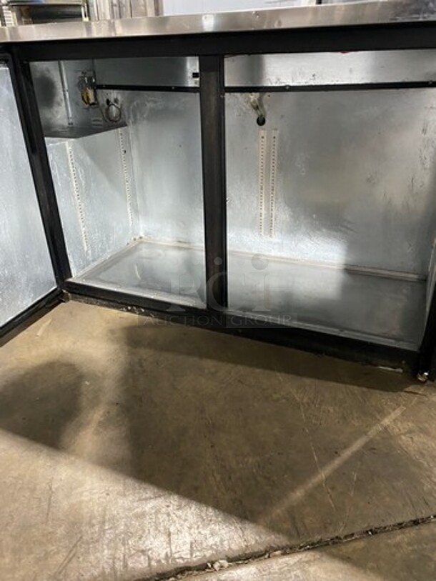 True Commercial 2 Door Bar Back Cooler! Stainless Steel! Model: TBB2460 SN: 6606676 115V 60HZ 1 Phase - Image 5 of 8