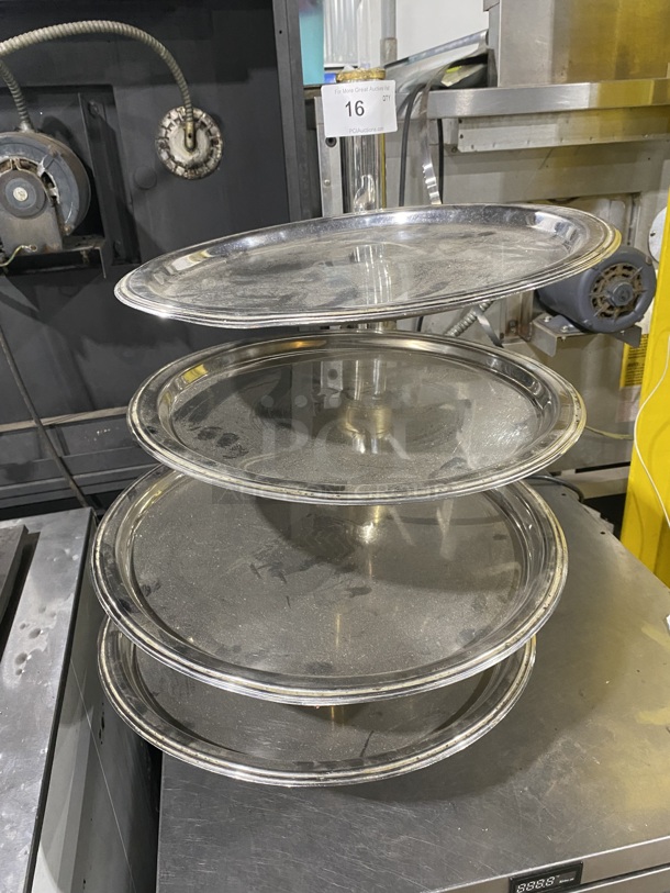 All Stainless Steel Commercial Pizza Tray Holder! - Image 1 of 4