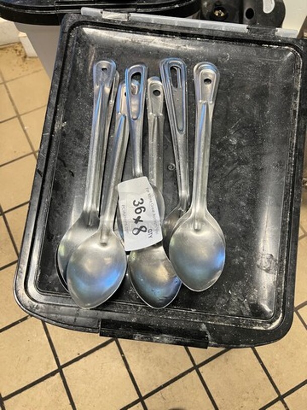 Assorted Size Serving Spoons! 8x Your Bid - Image 1 of 3