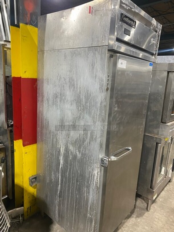 Continental Commercial Single Door Reach In Freezer! All Stainless Steel! MODEL DL1FE SN:14551455 115V 1PH - Image 2 of 8