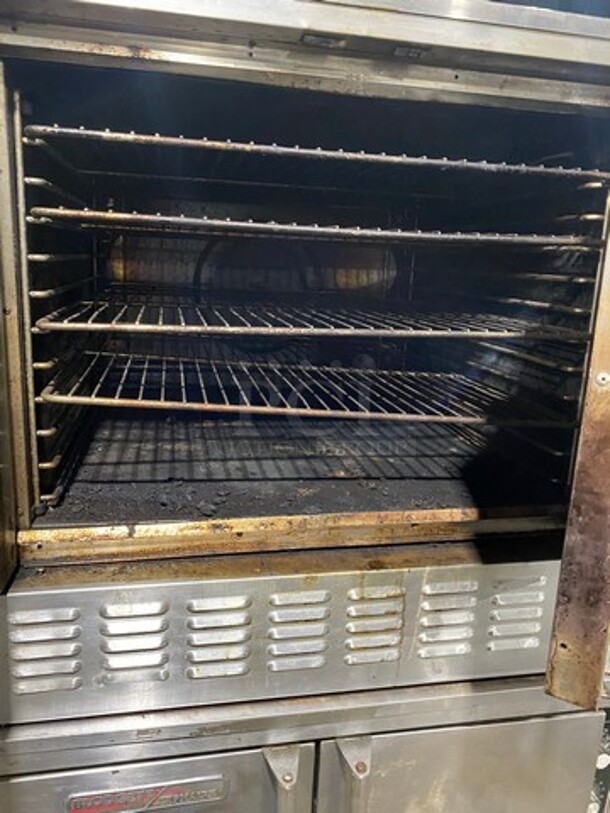 Blodgett Zephaire Edition Commercial Double Deck Convection Oven! With Solid Doors! Metal Oven Racks! Stainless Steel! On Legs! 2x Your Bid Makes One Unit! - Image 7 of 12