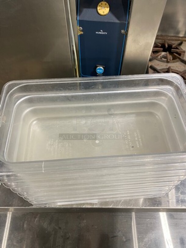 Cambro Clear Poly 1/3x4" Food Containers! 8x Your Bid! - Image 3 of 8