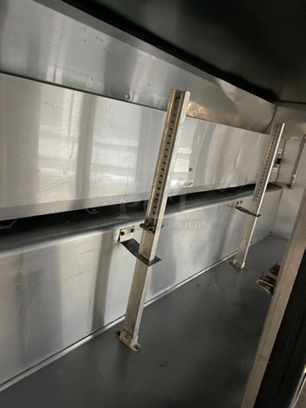 True Commercial 3 Door Refrigerated Lowboy/Worktop Cooler! With Backsplash! All Stainless Steel! On Legs! Model: TWT72 SN: 8587616 115V 60HZ 1 Phase - Image 6 of 8