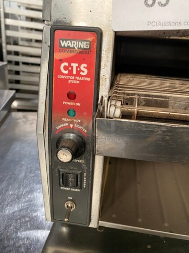 Waring Commercial Countertop Conveyor Toaster Oven! All Stainless Steel! 120V - Image 6 of 6