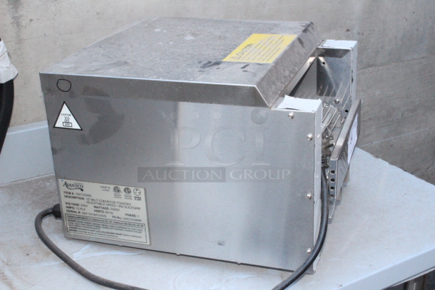 BRAND NEW SCRATCH & DENT! Avantco 184T3300B Commercial 10" Wide Conveyor Toaster with 3" Opening - 800 Slices per Hour. S/N: 1607723184T3300D - Image 4 of 8