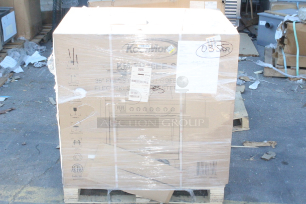 BRAND NEW IN THE BOX!! Koolmore KM-FR36EE-SS 36 in. Professional Electric range Stainless Steel with Legs, 4.3 cu.ft.  - Image 2 of 2