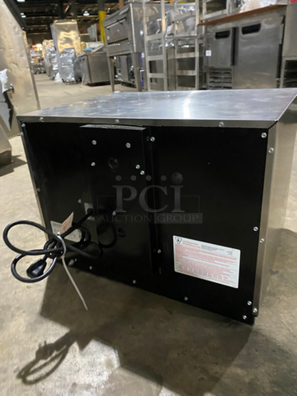 2015 Menumaster Commercial Countertop Microwave Oven! All Stainless Steel! Model: MSO22 SN: 1507102924 208/240V 60HZ - Image 3 of 10