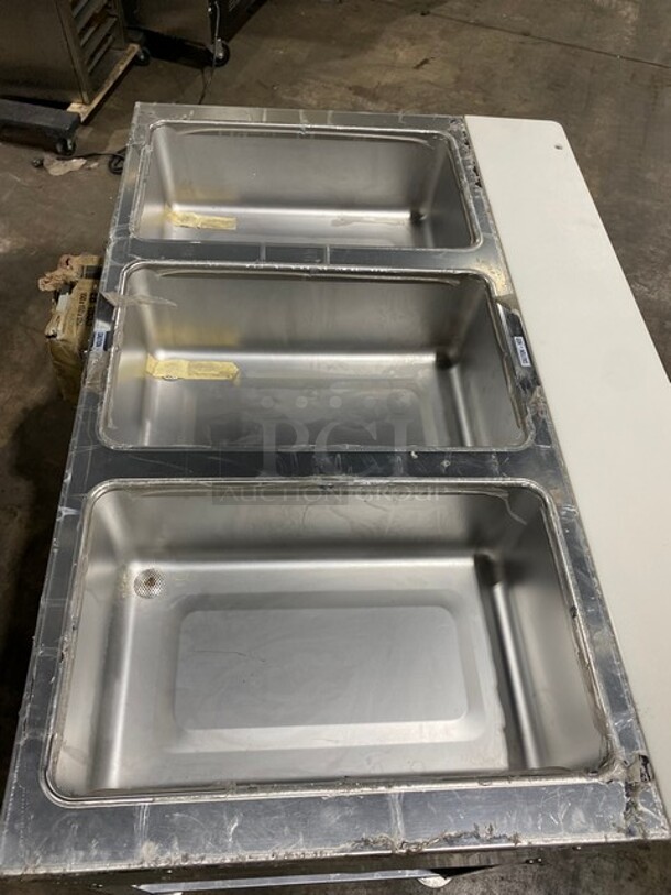 Duke! Model:E-303 Stainless Steel Commercial Electric Powered 3 Bay Steam Table. 208 Volts, 3 Phase. - Image 4 of 8