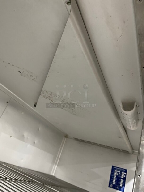 Traulsen Commercial 2 Door Reach In Freezer! With Racks! All Stainless Steel! Model LT232WUT Serial 227187! 208/115V 1Phase! On Casters! Working When Removed!  - Image 7 of 10