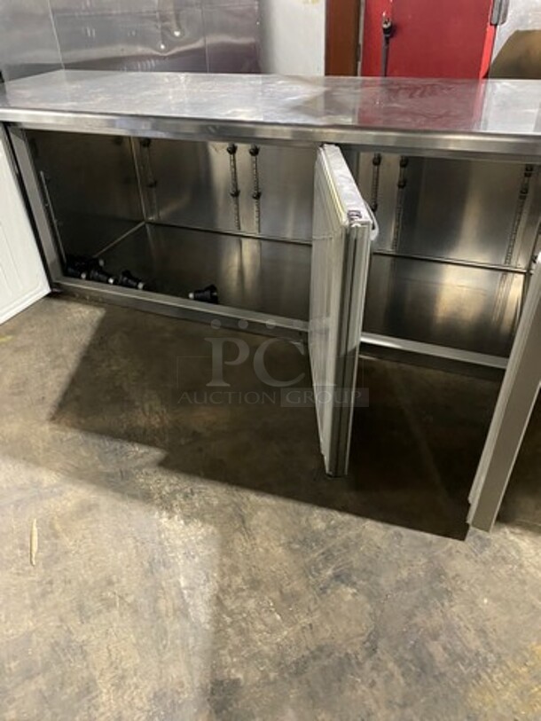 Hoshizaki Commercial 3 Door Lowboy/Worktop Cooler! All Stainless Steel! Model: CT210SDFML SN: E000014 100V - Image 4 of 8