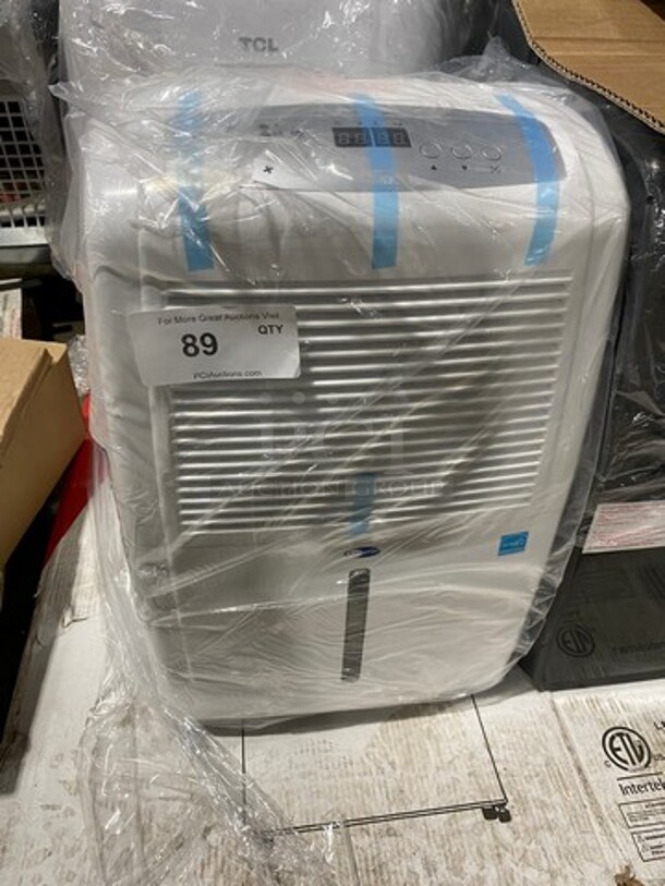 NEW! OUT OF THE BOX! SCRATCH-N-DENT! Whynter 70 Pint Portable Dehumidifier Unit! With Built In Pump! Model: RPD702WP 115V - Image 1 of 8