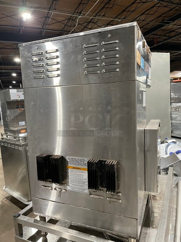 Bunn Starbucks Style Commercial Countertop Soft Heat Dual Coffee Brewer! With Hot Water Dispenser! All Stainless Steel! On Legs! 120/208V 1 Phase! Model: DUAL SH DBC, 120/208GRY(SBUX)! - Image 4 of 7