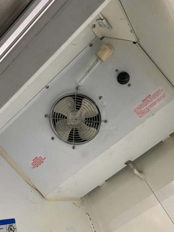 Beverage Air Commercial Single Door Reach-In Cooler! With Poly Coated Racks! Solid Stainless Steel! On Casters! Model: KR241AS - Image 6 of 9