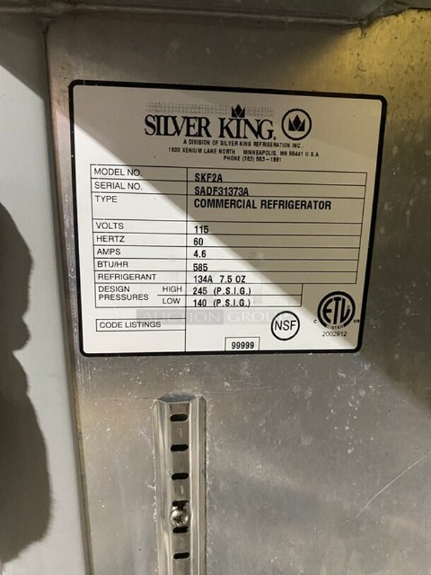 Silver King! Stainless Steel! Topping Dispenser! with/ Poly Board!
MN:SKF2A
SN:SADF31373A - Image 9 of 11