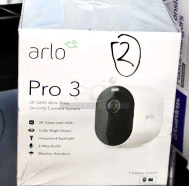 Arlo Pro 3 2k QHD Wire-Free Security  Camera Systems 