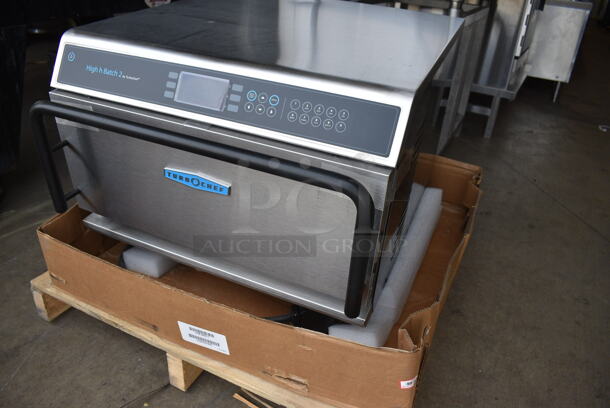 BRAND NEW IN BOX! 2021 Turbochef High H Batch 2 HHB2 Stainless Steel Commercial Countertop Electric Powered Rapid Cook Oven. 208/240 Volts, 1 Phase. 26x30x24. Tested and Working! - Image 2 of 10