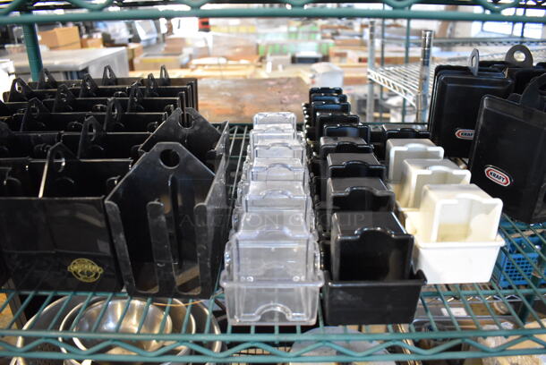 ALL ONE MONEY! Lot of 2 Tier of Various Items Including Poly Food Baskets, Jelly Holders and Sugar Caddies - Image 3 of 6