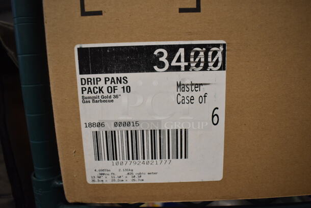 ALL ONE MONEY! Tier Lot of Various Items Including Weber Drip Pans and Metal Footed Bowls - Image 5 of 6