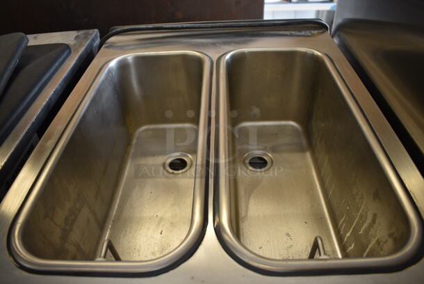 2013 Stoelting Model F231-309I2-AD1 Stainless Steel Commercial Floor Style Air Cooled 2 Flavor w/ Twist Soft Serve Ice Cream Machine on Commercial Casters. 208-240 Volts, 3 Phase.  - Image 6 of 7