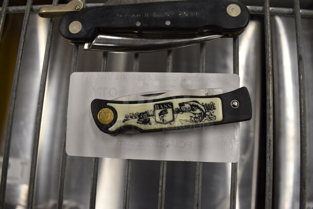 2 Metal Pocket Knives Including Kabar Rigging Knife. 3.5", 4.5'. 2 Times Your Bid! - Image 5 of 5