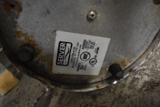 Server FS-4 Stainless Steel Commercial Countertop Food Warmer. 120 Volts, 1 Phase. Tested and Working!  - Image 3 of 3
