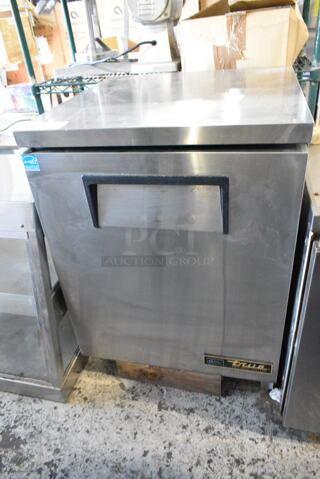 2016 True TUC-24-HC Stainless Steel Commercial Single Door Undercounter Cooler. 115 Volts, 1 Phase. Tested and Working!