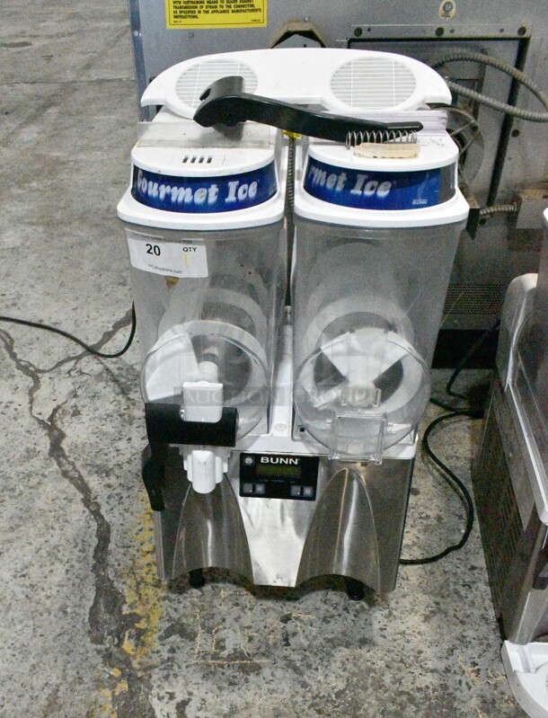 Bunn ULTRA-2 Stainless Steel Commercial Countertop 2 Hopper Slushie Machine. 120 Volts, 1 Phase. Tested and Working! - Image 1 of 6