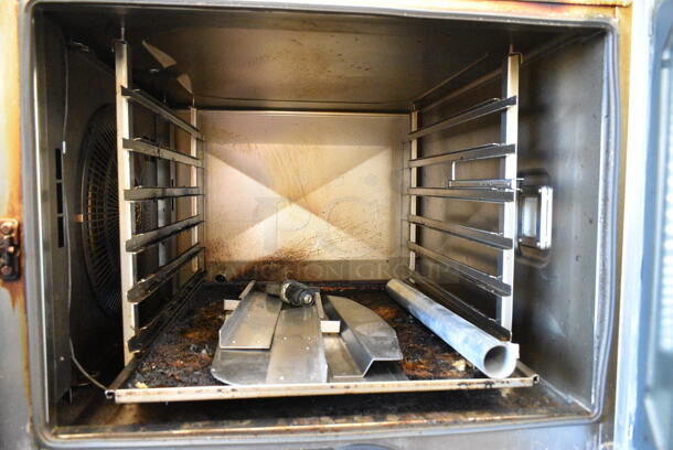 2 2019 Rational Stainless Steel Commercial Combitherm Self Cooking Center Convection Ovens on Commercial Casters. Top Model: SCC WE 62. Bottom Model: SCC WE 102. 480 Volts, 3 Phase. 2 Times Your Bid! - Image 4 of 9