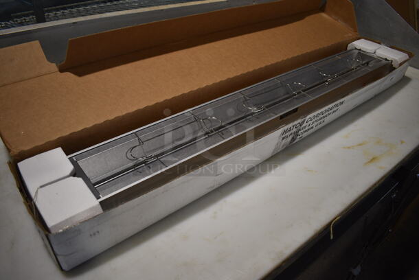 BRAND NEW IN BOX! Hatco GRAH-48 Stainless Steel Commercial Heat Strip. 208 Volts, 1 Phase. 48x6x2.5